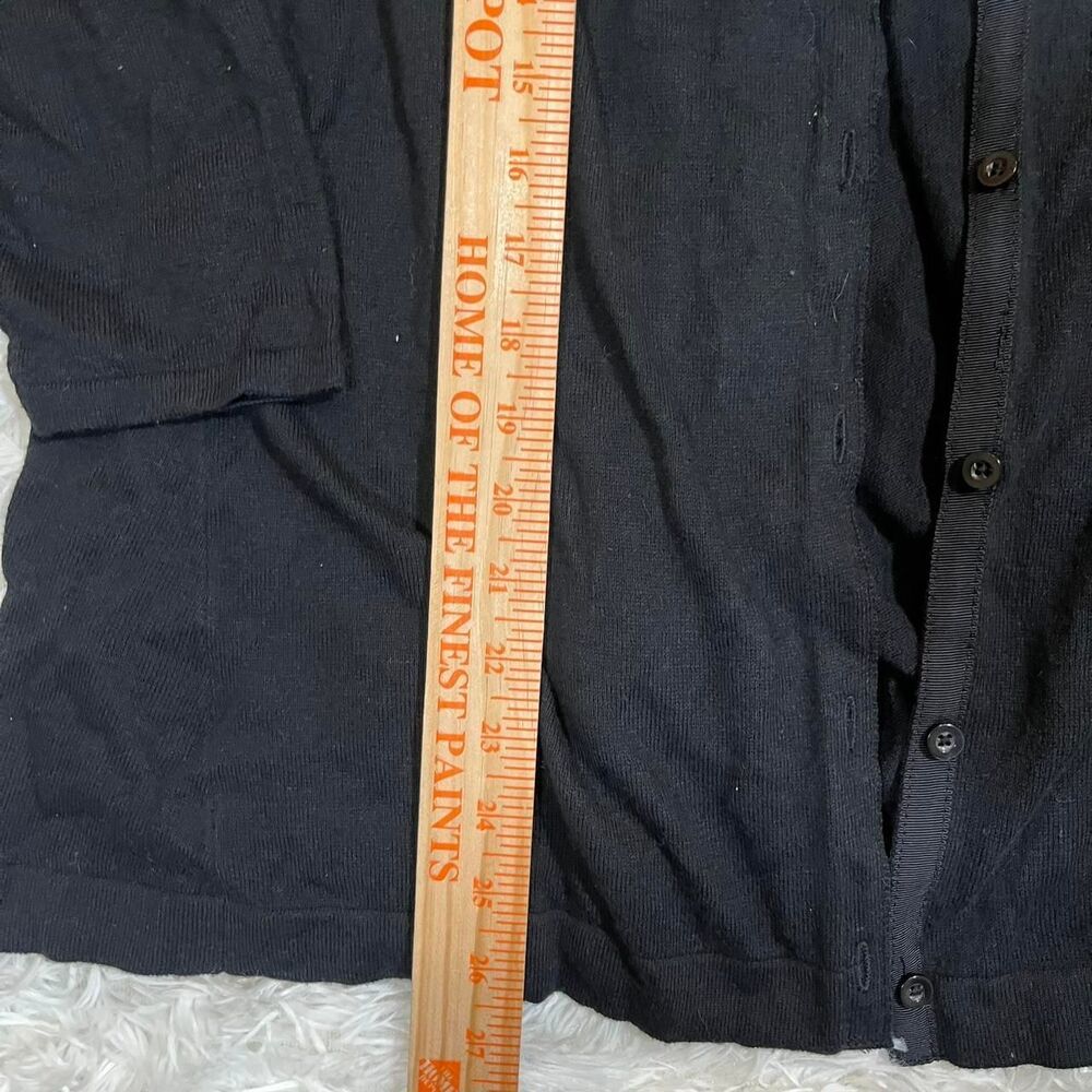 J-jill Women's‎ Black Cardigan Size M - Picture 3 of 5